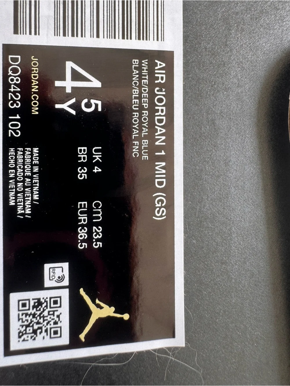 Jordan bold colorblocking